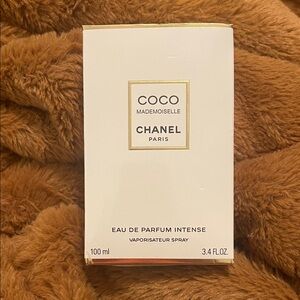 CHANEL Coco Mademoiselle Eau de Parfum Intense empty box only.